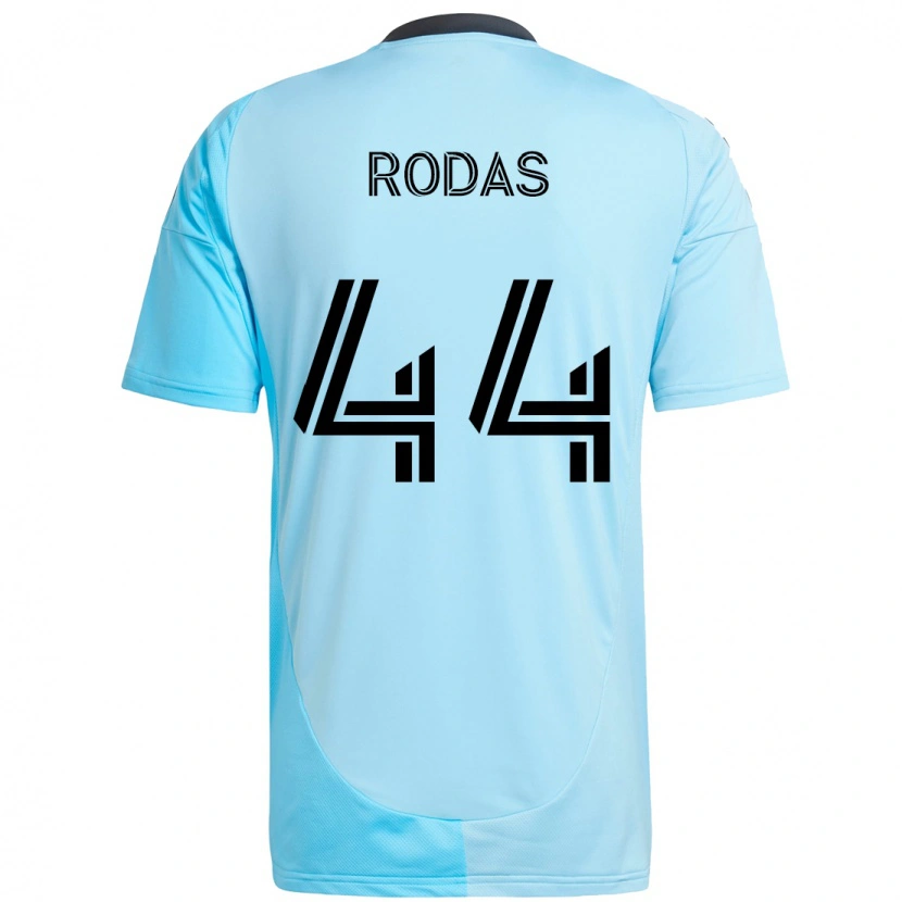 Danxen Mulher Camisola Geremy Rodas #44 Azul Celeste Alternativa 2025/26 Camisa Brasil