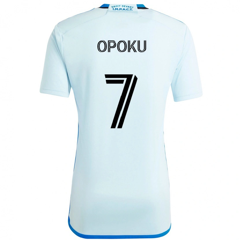 Danxen Mulher Camisola Kwadwo Opoku #7 Azul Celeste Azul Escuro Alternativa 2025/26 Camisa Brasil