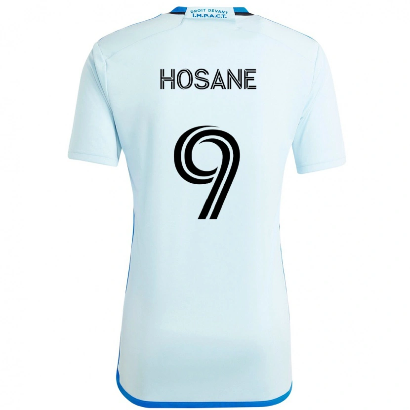 Danxen Mulher Camisola Soukou Hosane #9 Azul Celeste Azul Escuro Alternativa 2025/26 Camisa Brasil