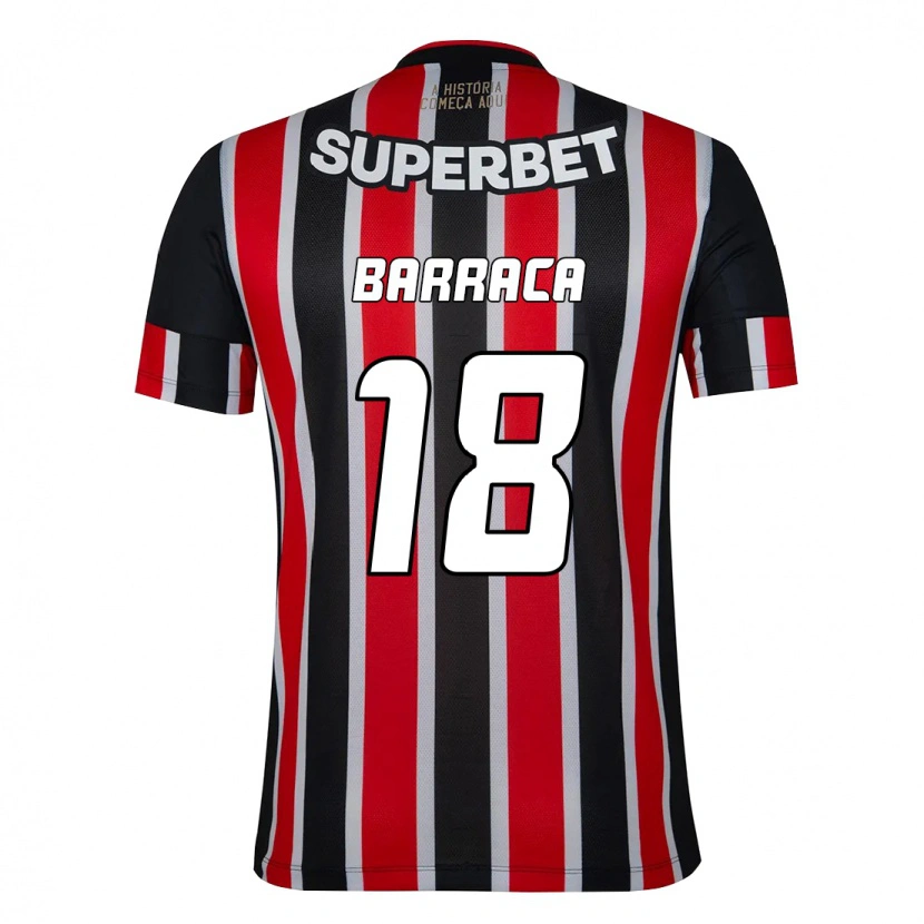Danxen Mulher Camisola Barraca #18 Preto Vermelho Alternativa 2025/26 Camisa Brasil