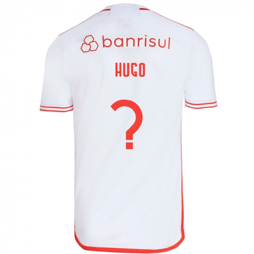 Danxen Mulher Camisola Vitor Hugo #0 Branco Vermelho Alternativa 2025/26 Camisa Brasil