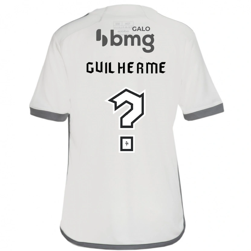 Danxen Mulher Camisola Kauan Guilherme #0 Branco Sujo Alternativa 2025/26 Camisa Brasil