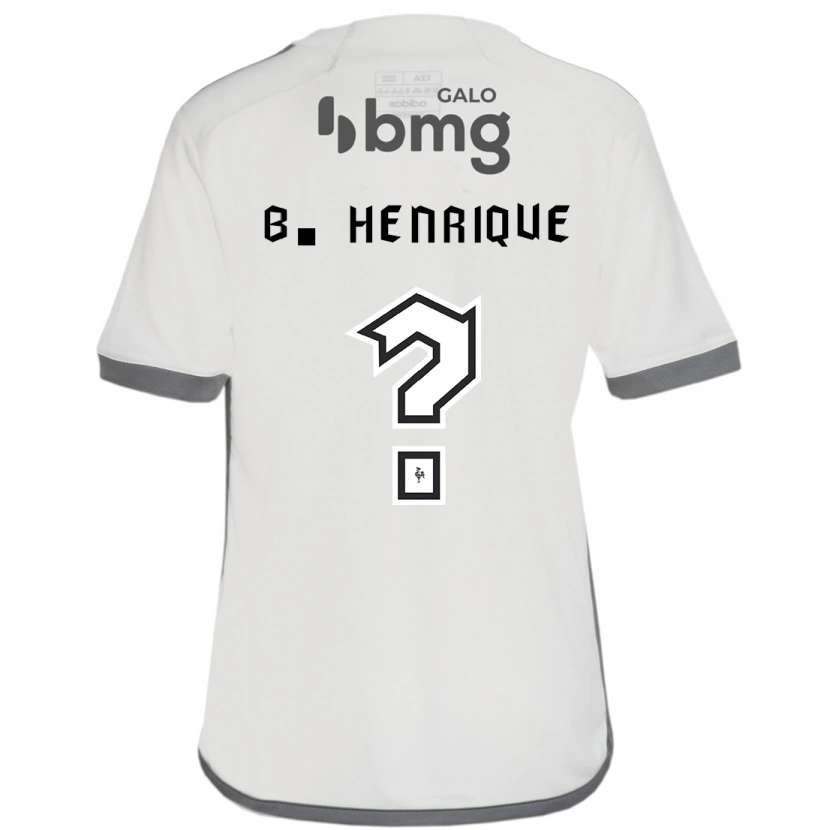 Danxen Mulher Camisola Bruno Henrique #0 Branco Sujo Alternativa 2025/26 Camisa Brasil