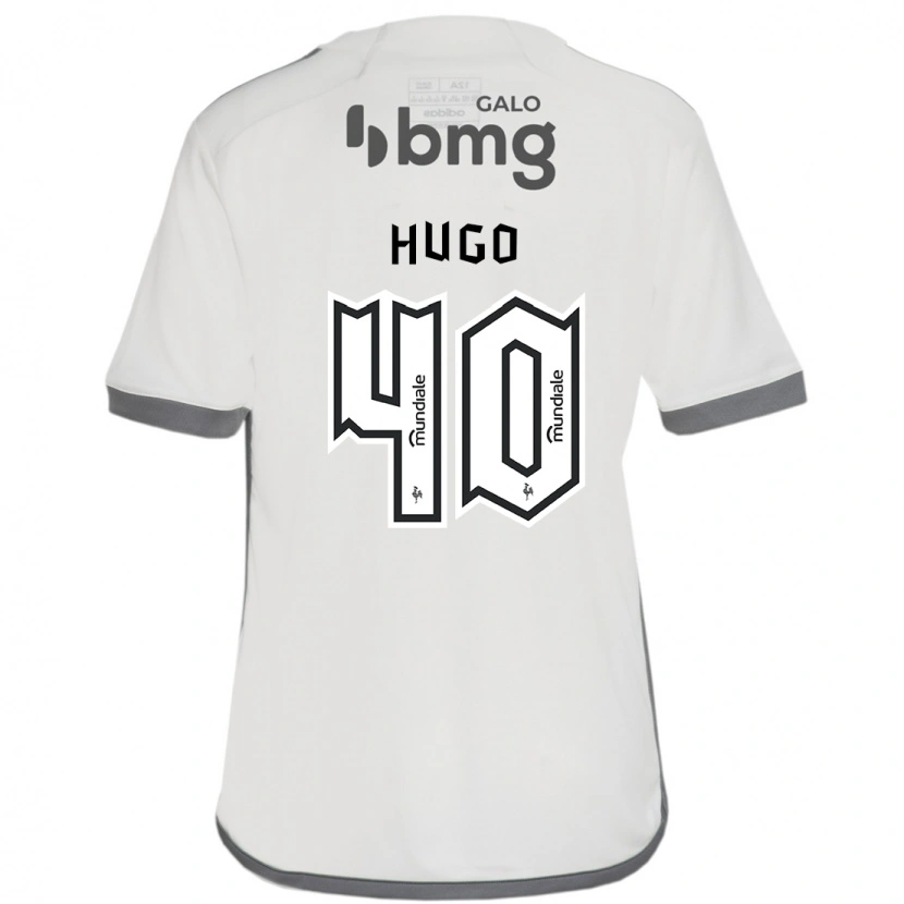 Danxen Mulher Camisola Vitinho #40 Branco Sujo Alternativa 2025/26 Camisa Brasil