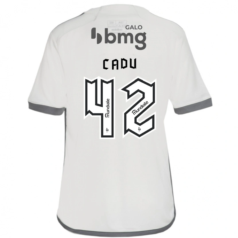 Danxen Mulher Camisola Cadu #42 Branco Sujo Alternativa 2025/26 Camisa Brasil