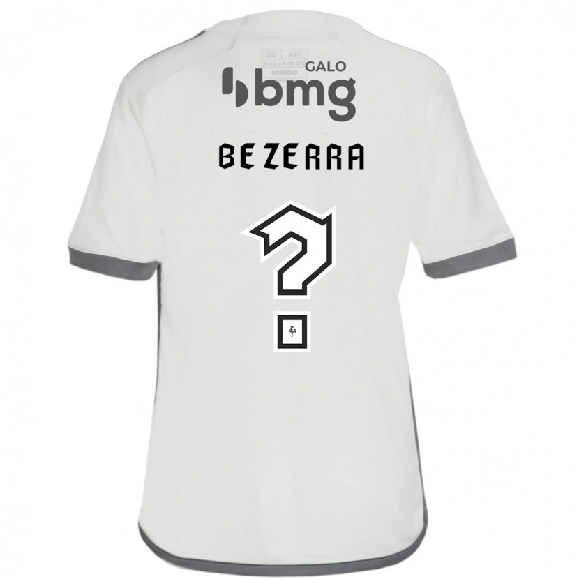 Danxen Mulher Camisola Diogo Bezerra #0 Branco Sujo Alternativa 2025/26 Camisa Brasil