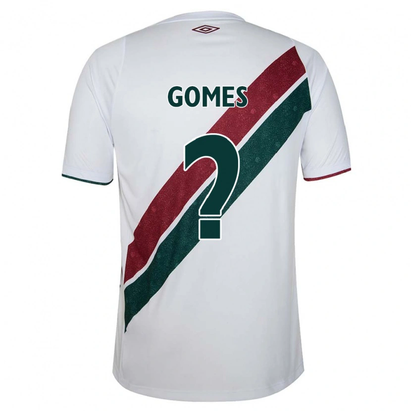 Danxen Mulher Camisola Rodrigo Gomes #0 Branco Verde Bordô Alternativa 2025/26 Camisa Brasil