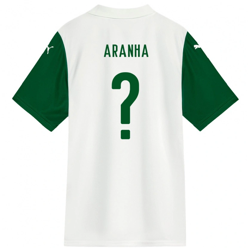 Danxen Mulher Camisola Aranha #0 Branco Verde Alternativa 2025/26 Camisa Brasil