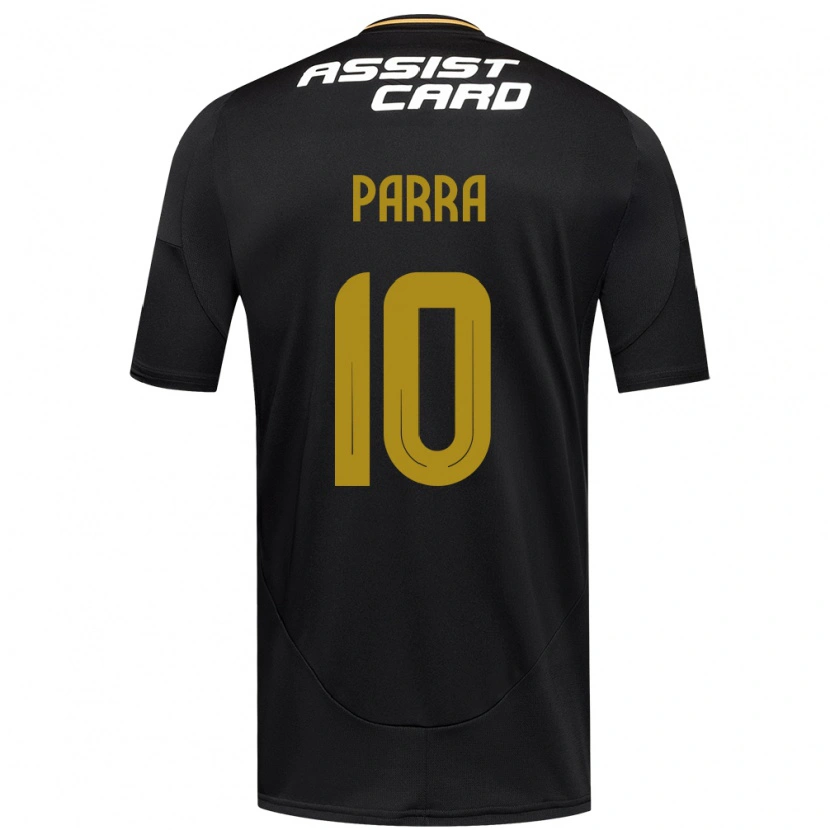 Danxen Mulher Camisola Pablo Parra #10 Preto Branco Alternativa 2025/26 Camisa Brasil
