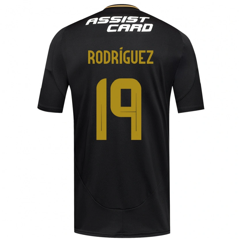 Danxen Mulher Camisola Salomón Rodríguez #19 Preto Branco Alternativa 2025/26 Camisa Brasil