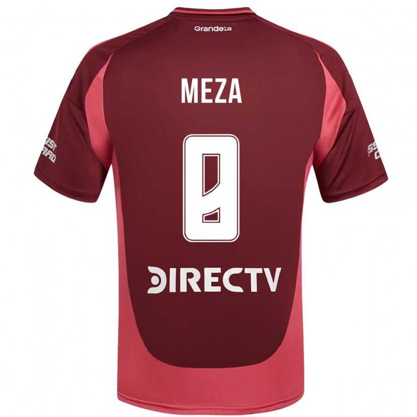 Danxen Mulher Camisola Maximiliano Meza #8 Bordô Magenta Alternativa 2025/26 Camisa Brasil