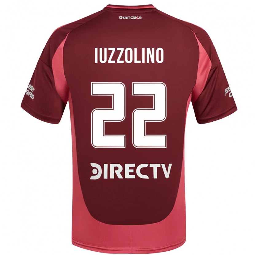 Danxen Mulher Camisola Rocío Iuzzolino #22 Bordô Magenta Alternativa 2025/26 Camisa Brasil
