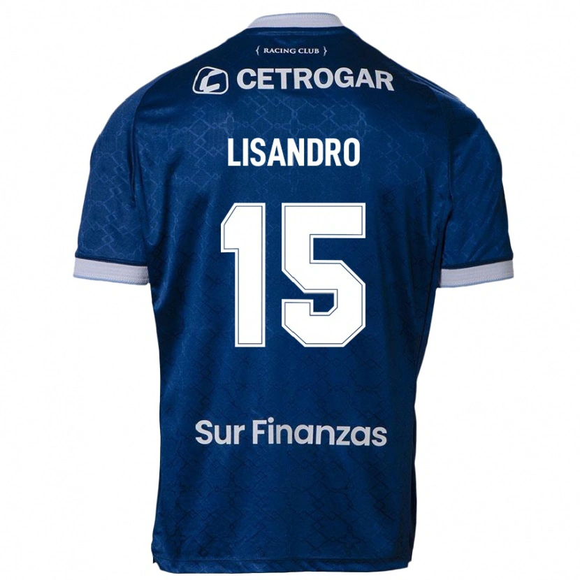 Danxen Mulher Camisola Lisandro Lopez #15 Azul Escuro Alternativa 2025/26 Camisa Brasil