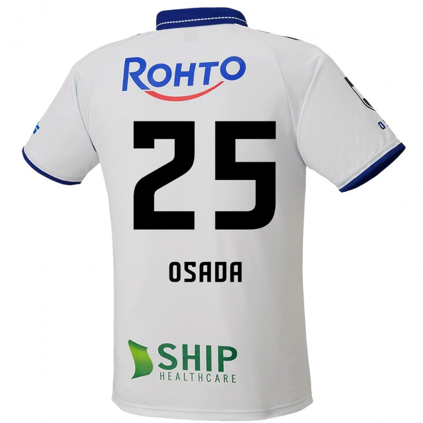 Danxen Mulher Camisola Towa Osada #25 Branco Azul Preto Alternativa 2025/26 Camisa Brasil