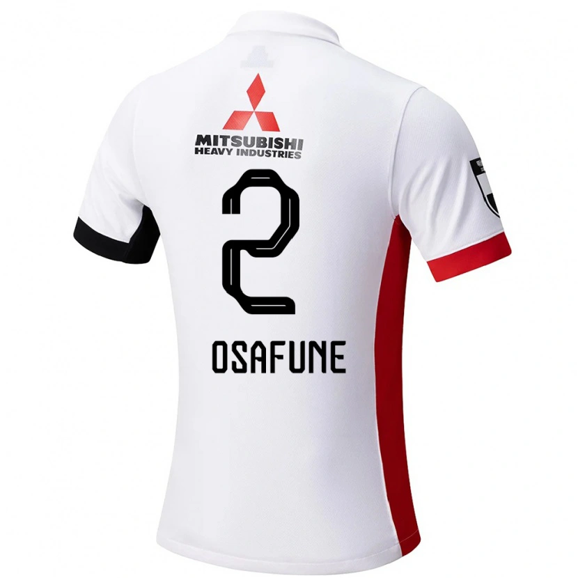 Danxen Mulher Camisola Kana Osafune #2 Branco Preto Alternativa 2025/26 Camisa Brasil