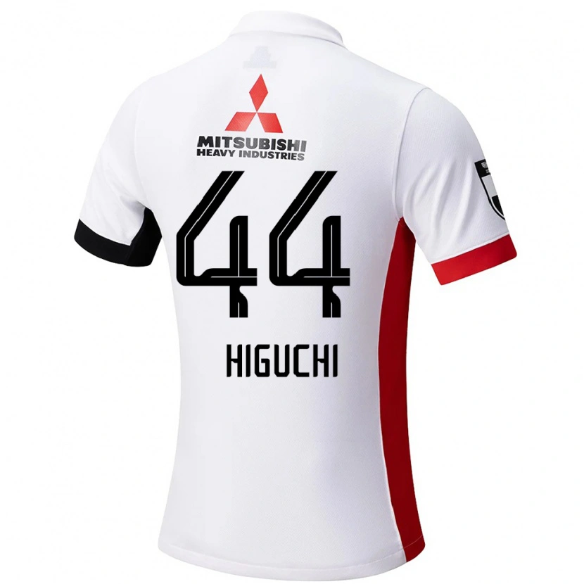 Danxen Mulher Camisola Yota Higuchi #44 Branco Preto Alternativa 2025/26 Camisa Brasil