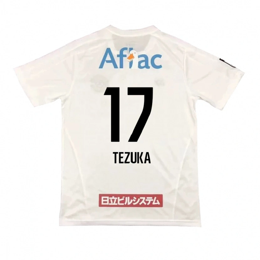 Danxen Mulher Camisola Kohei Tezuka #17 Cinza Claro Bege Alternativa 2025/26 Camisa Brasil