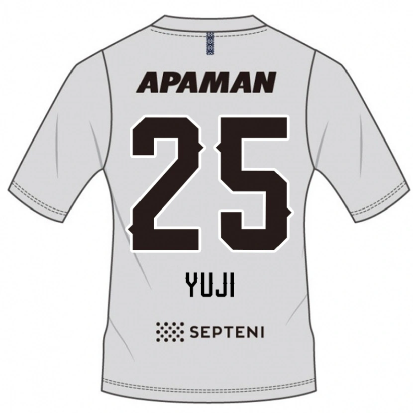 Danxen Mulher Camisola Yuji Kitajima #25 Cinza Claro Alternativa 2025/26 Camisa Brasil