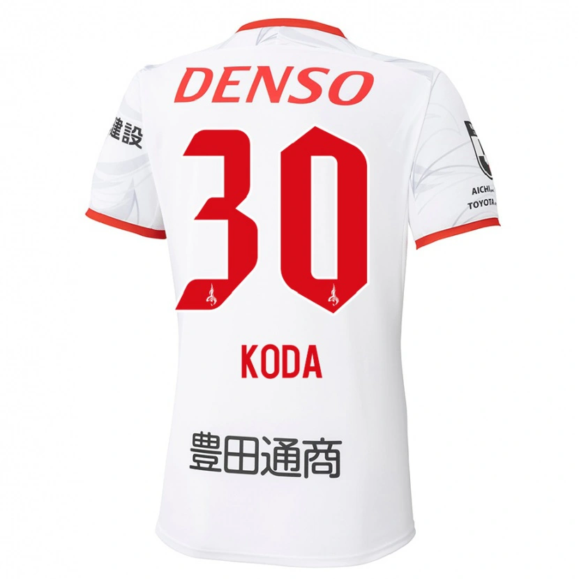 Danxen Mulher Camisola Hidemasa Koda #30 Branco Vermelho Alternativa 2025/26 Camisa Brasil