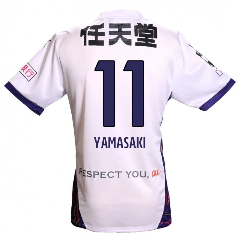 Danxen Mulher Camisola Ryogo Yamasaki #11 Branco Roxo Preto Alternativa 2025/26 Camisa Brasil