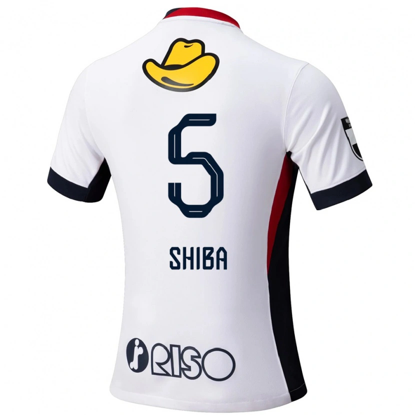 Danxen Mulher Camisola Rikuto Shiba #5 Branco Preto Alternativa 2025/26 Camisa Brasil