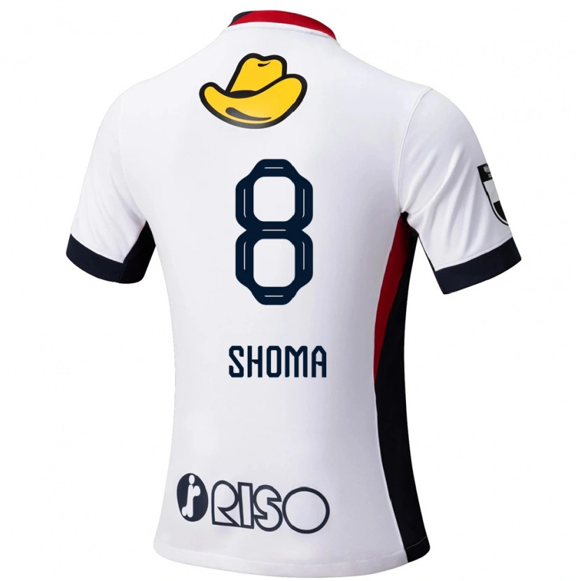 Danxen Mulher Camisola Shoma Doi #8 Branco Preto Alternativa 2025/26 Camisa Brasil