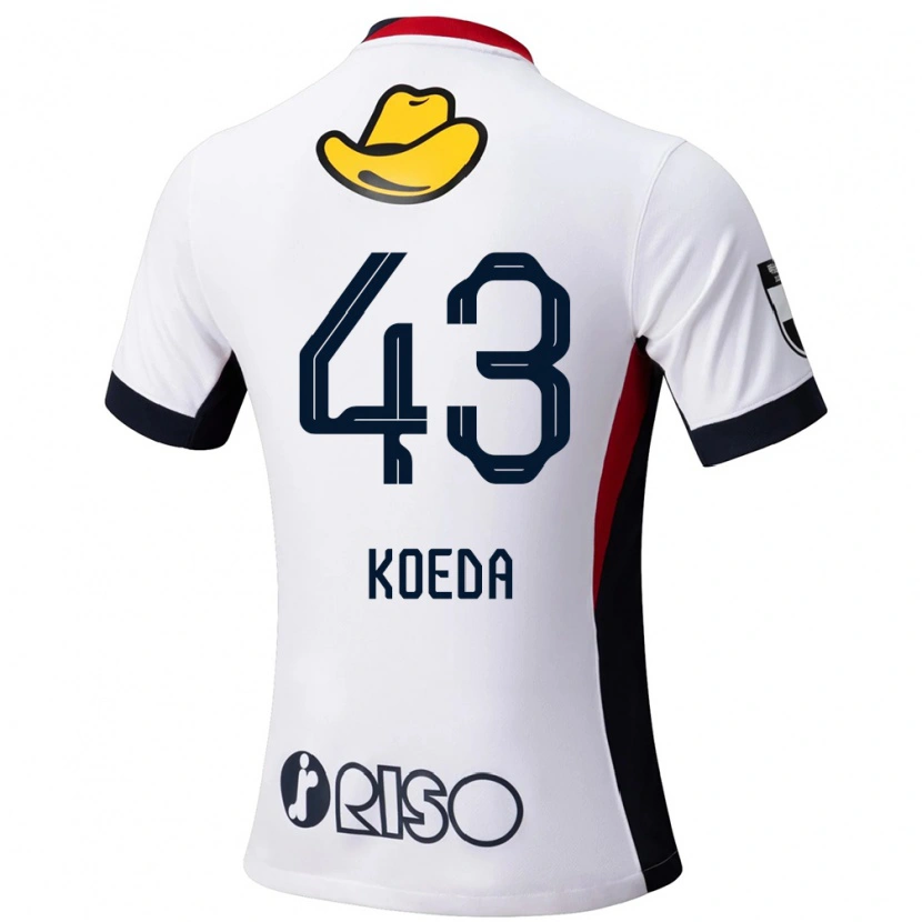 Danxen Mulher Camisola Gemma Koeda #43 Branco Preto Alternativa 2025/26 Camisa Brasil