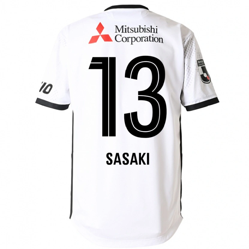 Danxen Mulher Camisola Shoei Sasaki #13 Branco Preto Alternativa 2025/26 Camisa Brasil