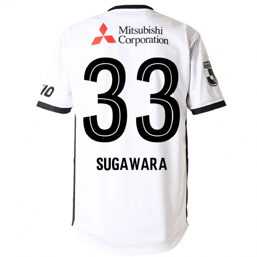 Danxen Mulher Camisola Yuta Sugawara #33 Branco Preto Alternativa 2025/26 Camisa Brasil