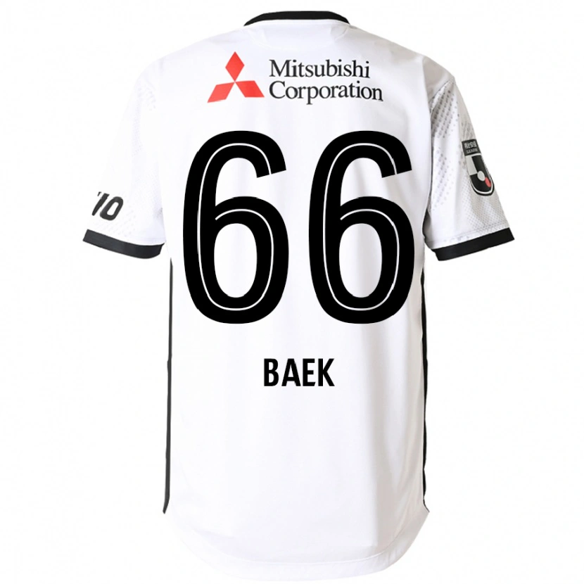 Danxen Mulher Camisola In-Hwan Baek #66 Branco Preto Alternativa 2025/26 Camisa Brasil