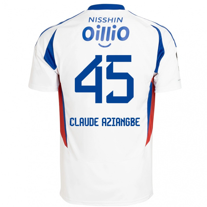 Danxen Mulher Camisola Jean Claude #45 Branco Azul Royal Alternativa 2025/26 Camisa Brasil