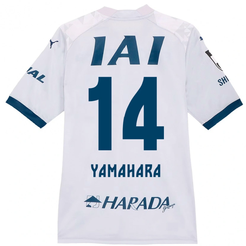 Danxen Mulher Camisola Reon Yamahara #14 Branco Azul Royal Alternativa 2025/26 Camisa Brasil