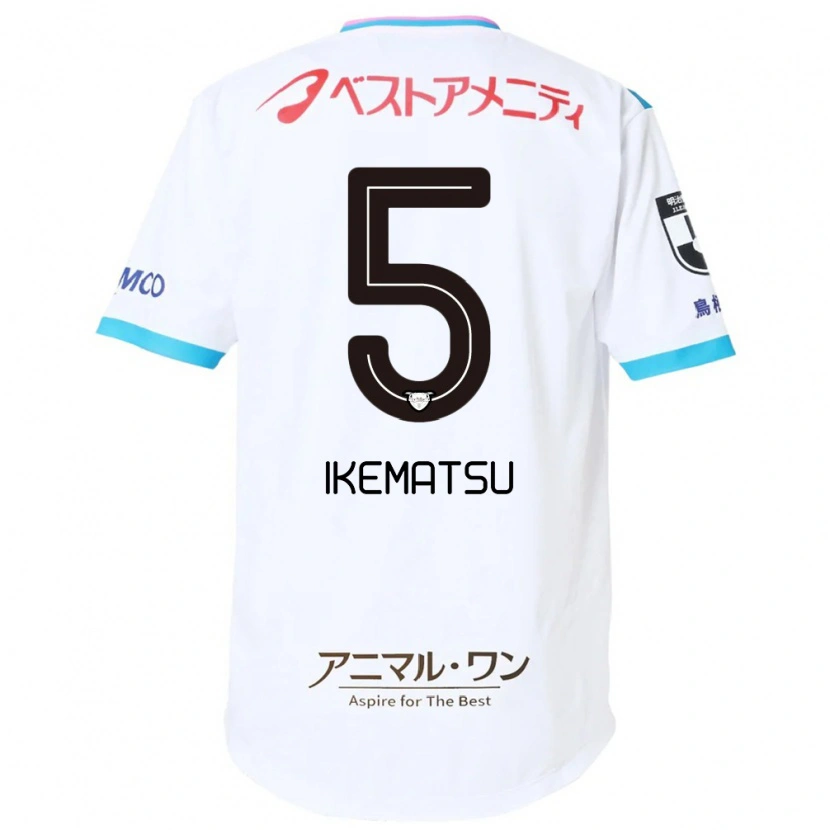 Danxen Mulher Camisola Teppei Ikematsu #5 Branco Rosa Alternativa 2025/26 Camisa Brasil