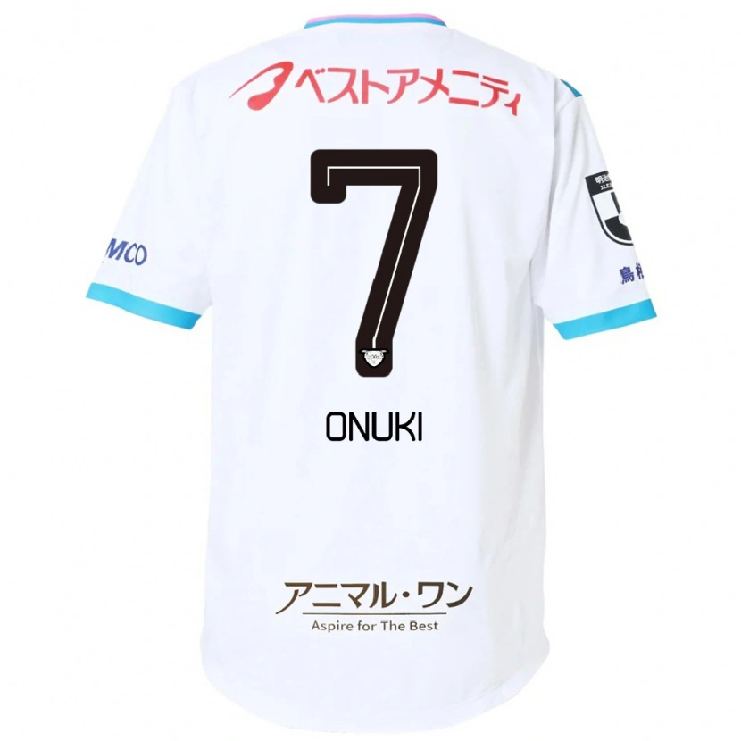 Danxen Mulher Camisola Tentaro Onuki #7 Branco Rosa Alternativa 2025/26 Camisa Brasil