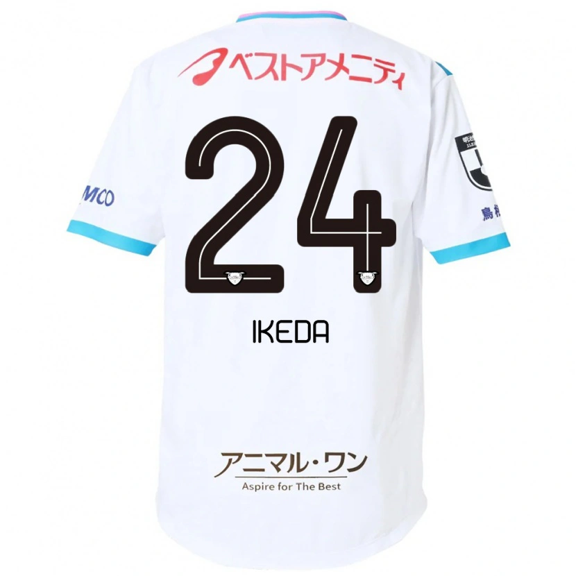 Danxen Mulher Camisola Tokia Ikeda #24 Branco Rosa Alternativa 2025/26 Camisa Brasil