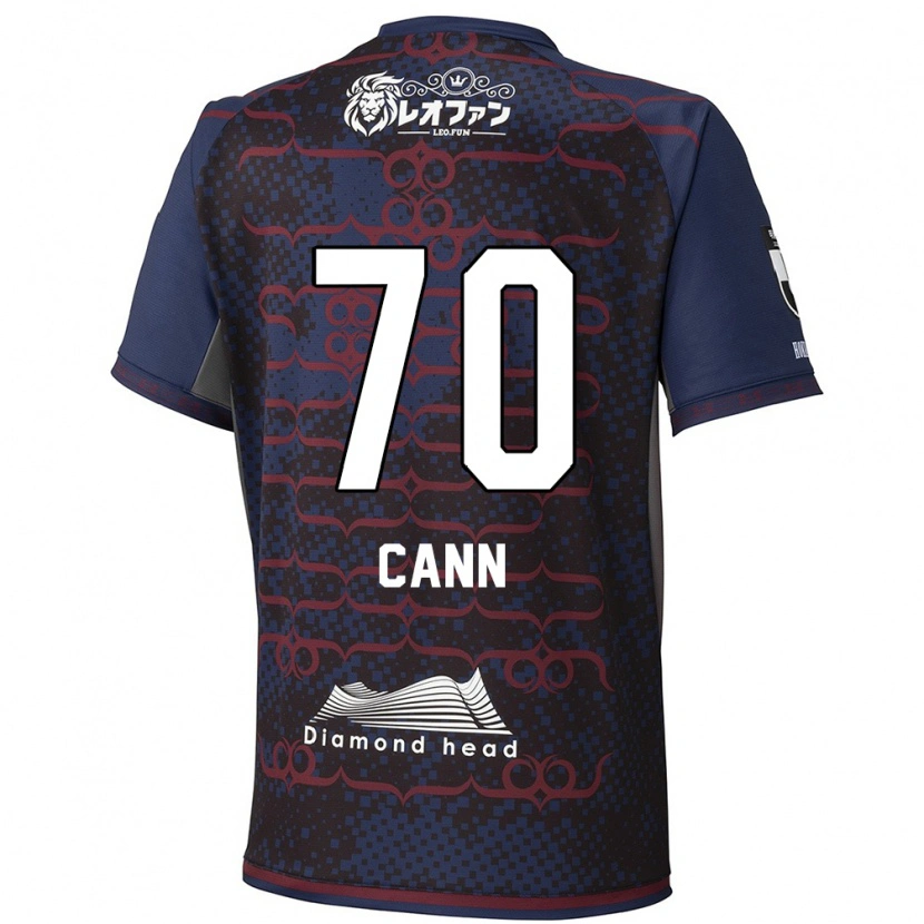 Danxen Mulher Camisola Francis Cann #70 Azul Vermelho Alternativa 2025/26 Camisa Brasil