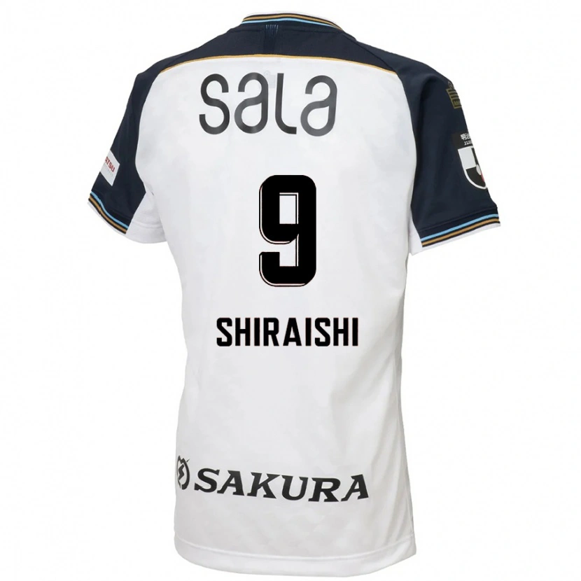 Danxen Mulher Camisola Eriya Shiraishi #9 Branco Preto Alternativa 2025/26 Camisa Brasil