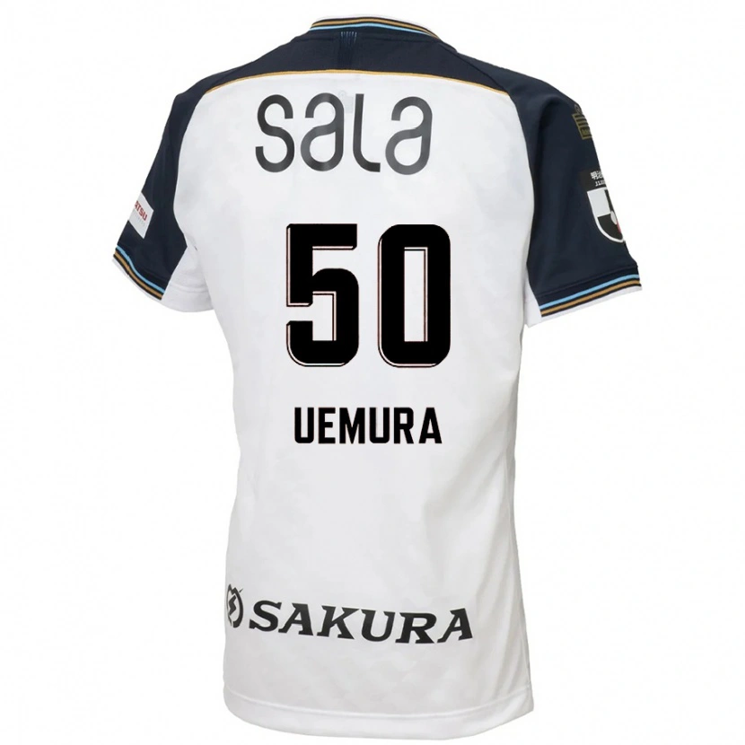 Danxen Mulher Camisola Hiroto Uemura #50 Branco Preto Alternativa 2025/26 Camisa Brasil