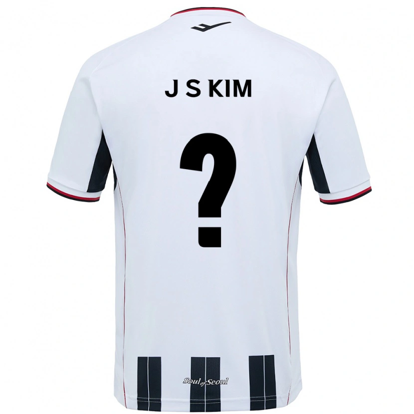 Danxen Mulher Camisola Ji-Sung Kim #0 Branco Preto Alternativa 2025/26 Camisa Brasil