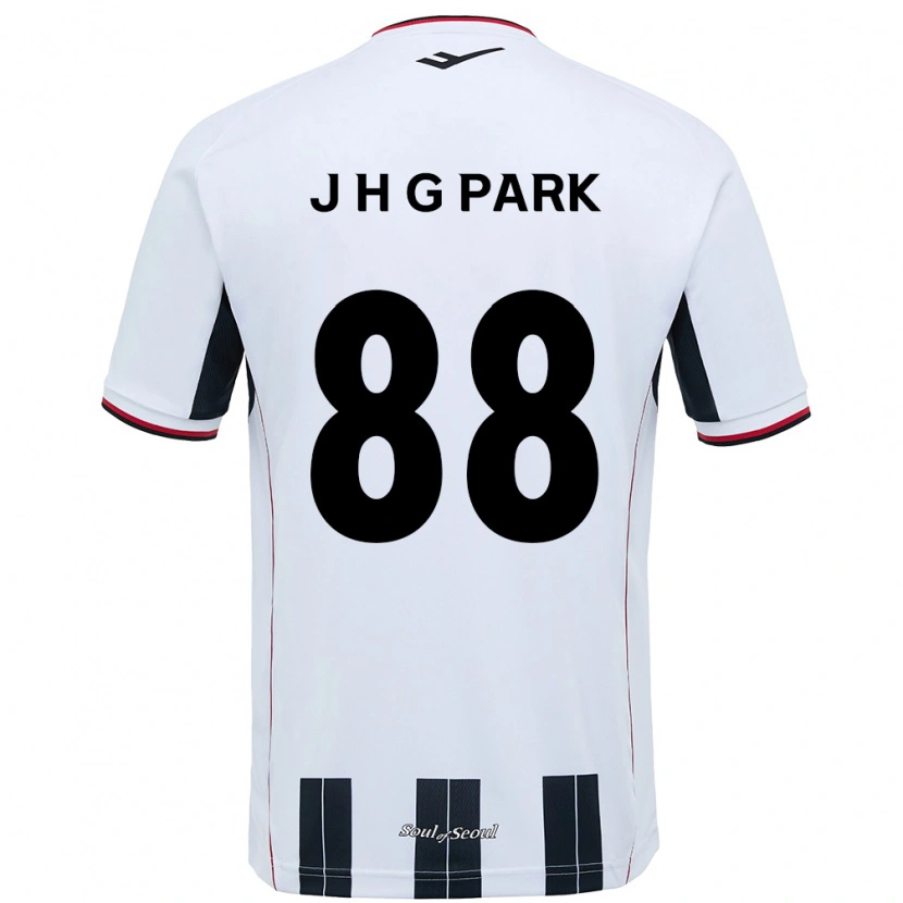 Danxen Mulher Camisola Jang Han-Gyeol Park #88 Branco Preto Alternativa 2025/26 Camisa Brasil