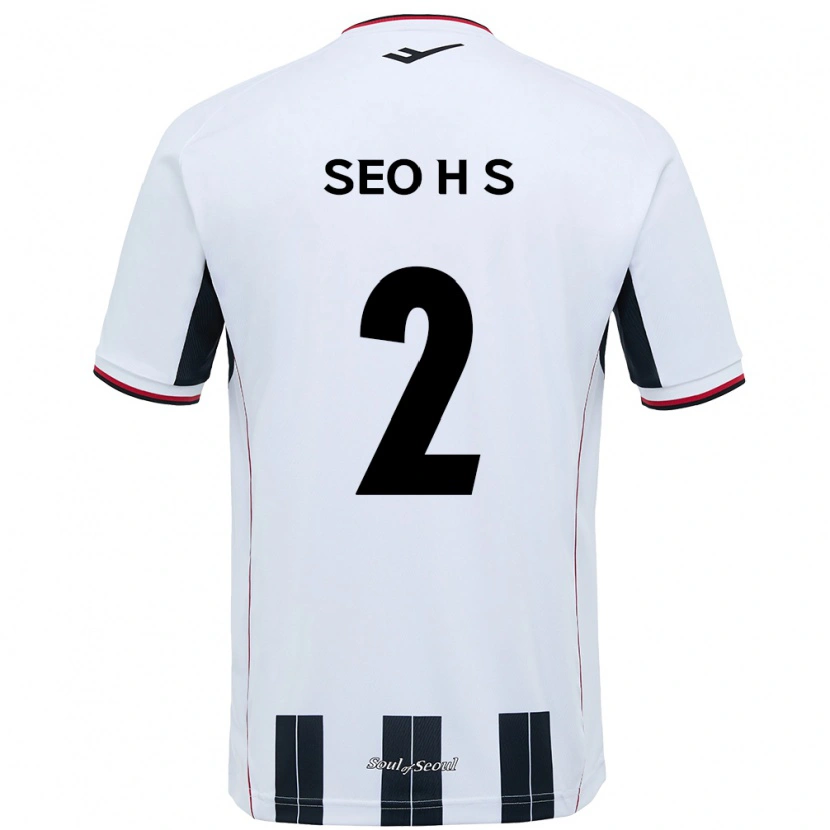 Danxen Mulher Camisola Seo Hyeon-Suk #2 Branco Preto Alternativa 2025/26 Camisa Brasil