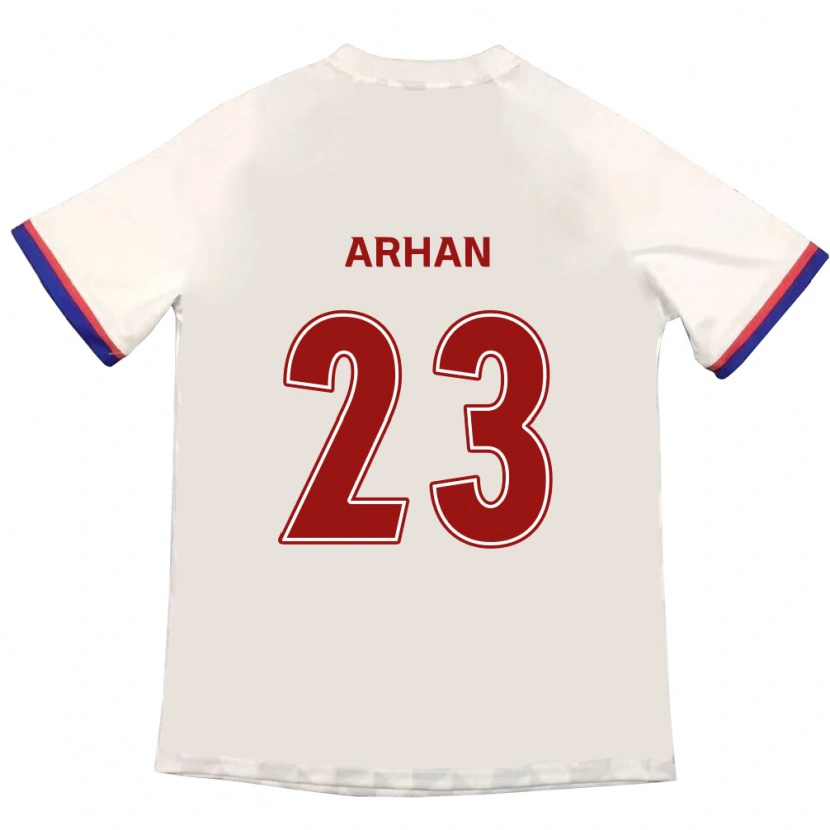 Danxen Mulher Camisola Pratama Arhan #23 Branco Sujo Vermelho Alternativa 2025/26 Camisa Brasil