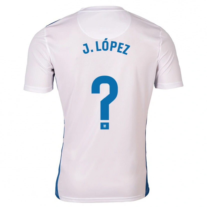 Danxen Mulher Camisola Jennifer López #0 Branco Azul Principal 2025/26 Camisa Brasil