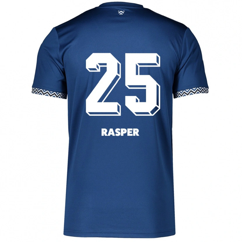 Danxen Mulher Camisola Christopher Rasper #25 Azul Marinho Branco Principal 2025/26 Camisa Brasil