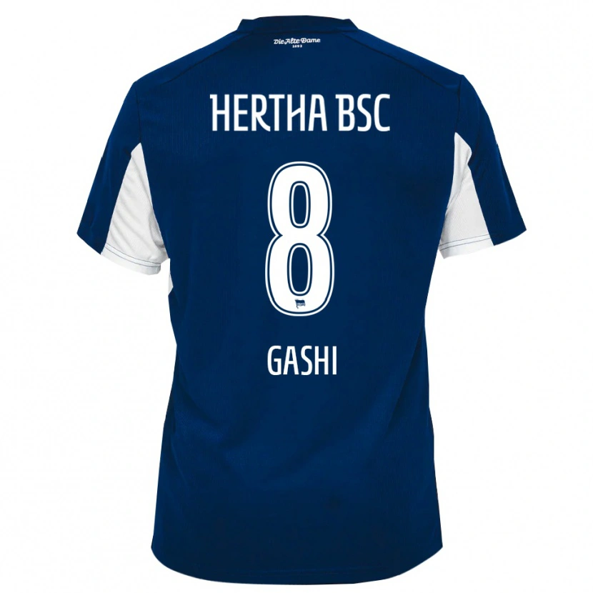 Danxen Mulher Camisola Diart Gashi #8 Branco Azul Principal 2025/26 Camisa Brasil