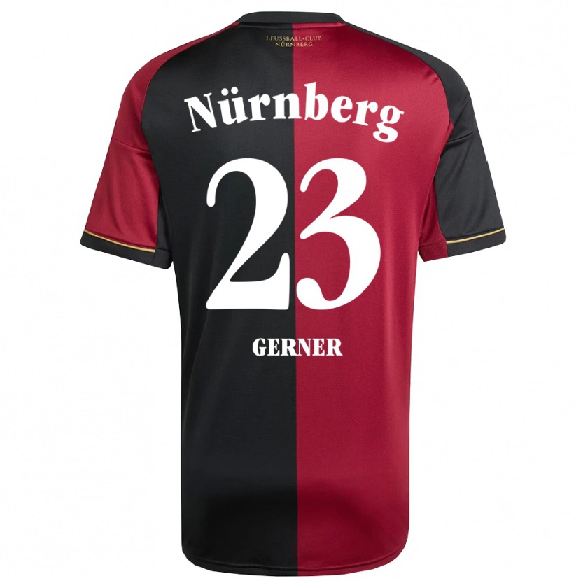 Danxen Mulher Camisola Lucas Gerner #23 Borgonha Preto Principal 2025/26 Camisa Brasil