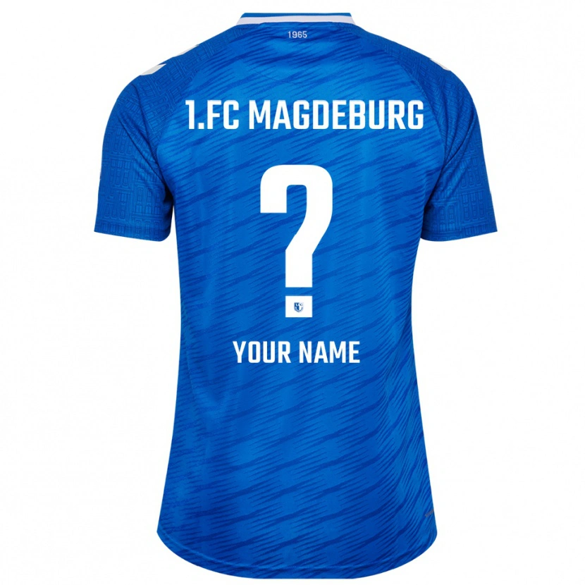 Danxen Mulher Camisola Seu Nome #0 Azul Branco Principal 2025/26 Camisa Brasil