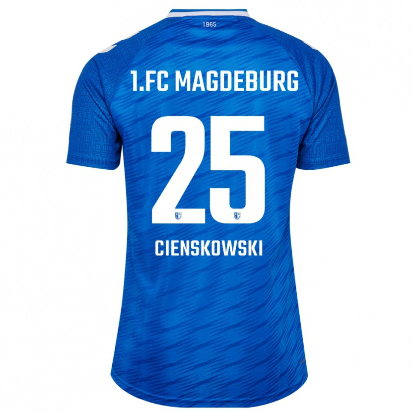 Danxen Mulher Camisola Amy Cienskowski #25 Azul Branco Principal 2025/26 Camisa Brasil