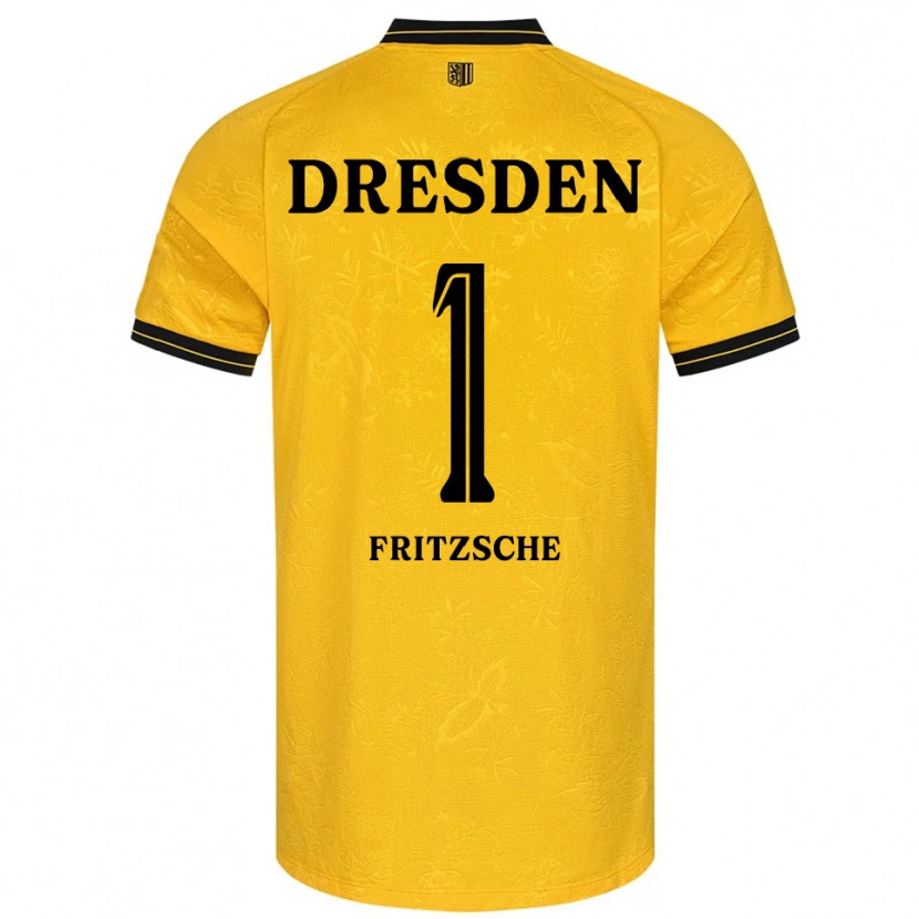 Danxen Mulher Camisola Maximus Fritzsche #1 Amarelo Preto Principal 2025/26 Camisa Brasil