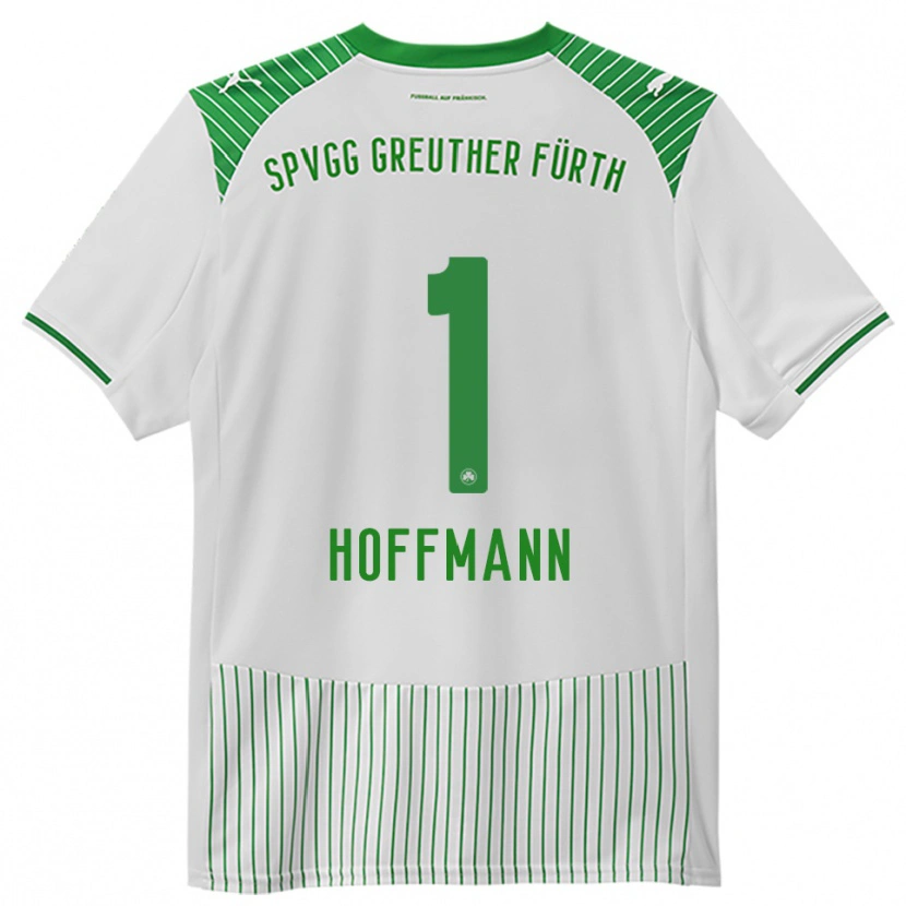 Danxen Mulher Camisola Simon Hoffmann #1 Branco Verde Principal 2025/26 Camisa Brasil